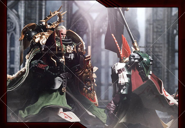 In Stock JOYTOY Warhammer 40k 1/18 Dark Angel First Legion Star Warriors Lion El'Jonson Cloak For 3.75inch Action Figure Model