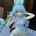 Azur Lane Loli Vichya "Lazy Bunny" Figure - White Bunny Girl Standing Pose Statue