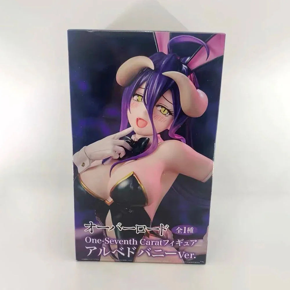 100% Original in Stock System Service Overlord Albedo Anime Figure Action Figure Model Decoration Garage Kit Birthday Gift