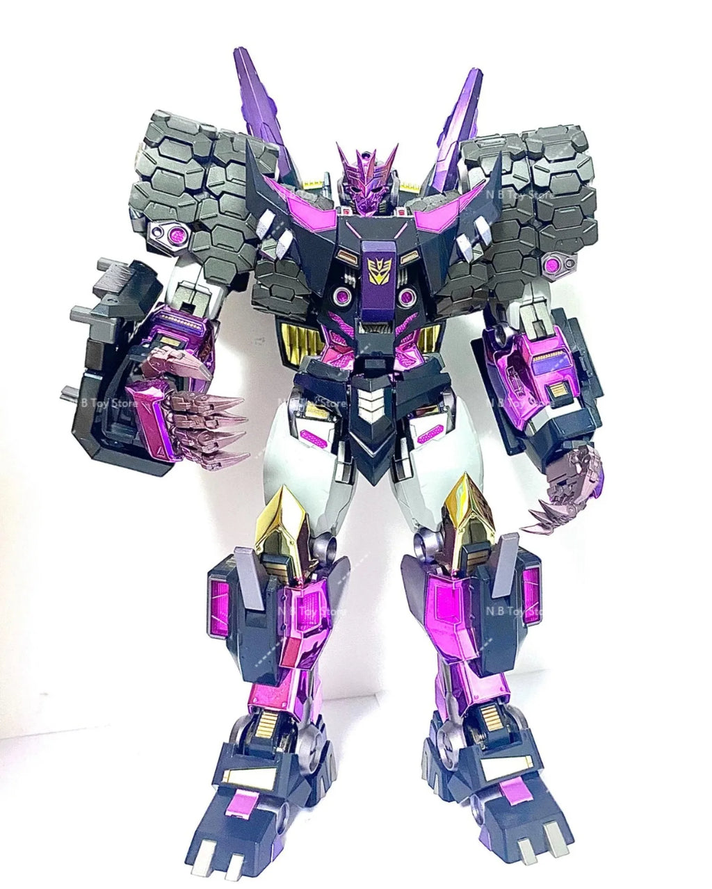 【In Stock】Transformed Toys MC Muscle Bear Limited Edition Tarn Galvanized Version with Official Website Additional Sound Gun