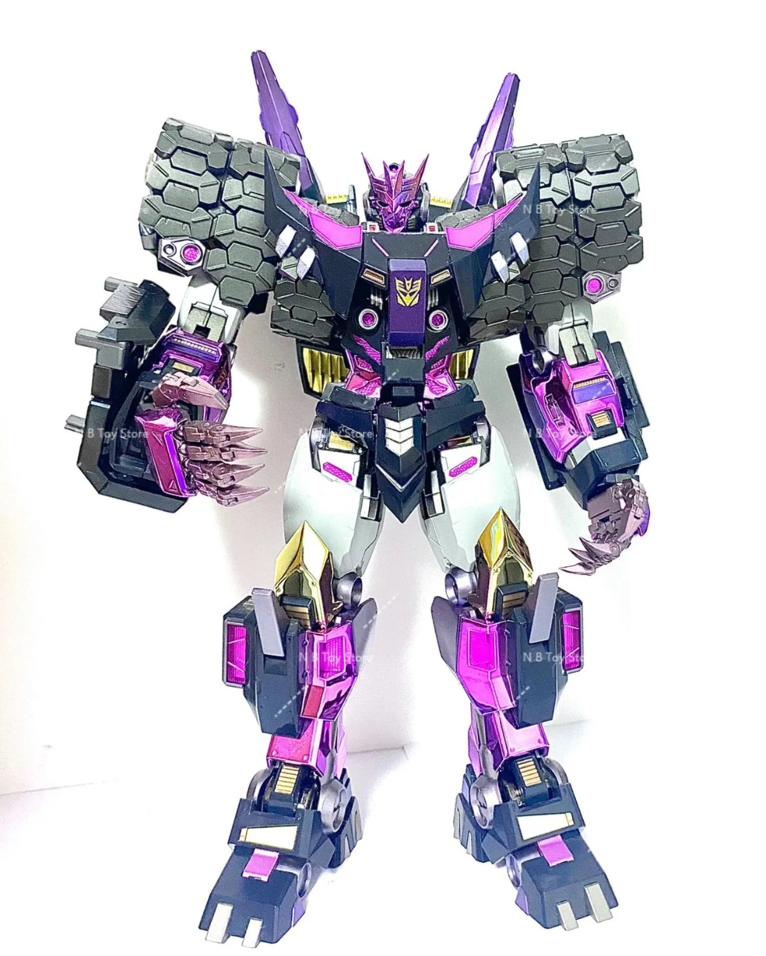 【In Stock】Transformed Toys MC Muscle Bear Limited Edition Tarn Galvanized Version with Official Website Additional Sound Gun