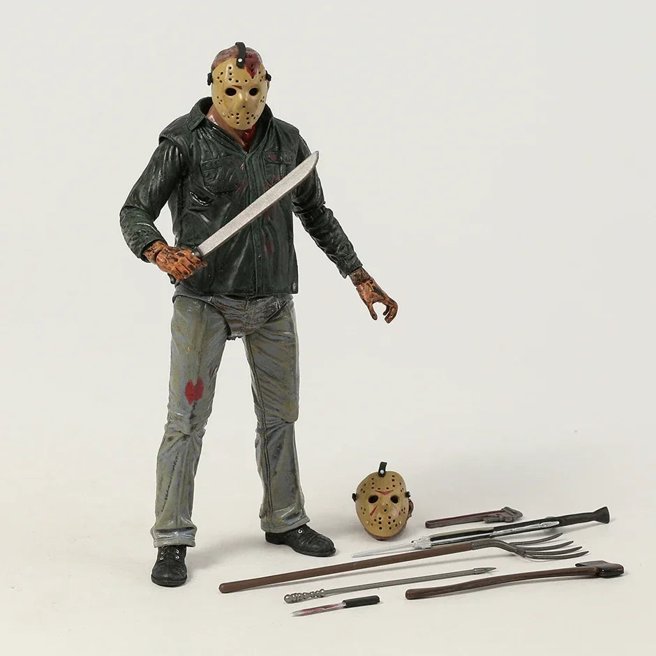NECA Horror Movie Character Jason Action Figure Collectible Model Toy Gift Doll Figurine