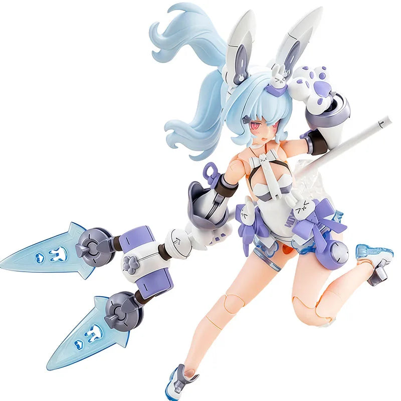 KOTOBUKIYA Original MODEL KIT Megami Device PUNIMOFU Yukito 150mm Anime Action Figure Assembly Model Toys  Model Gifts for Boys