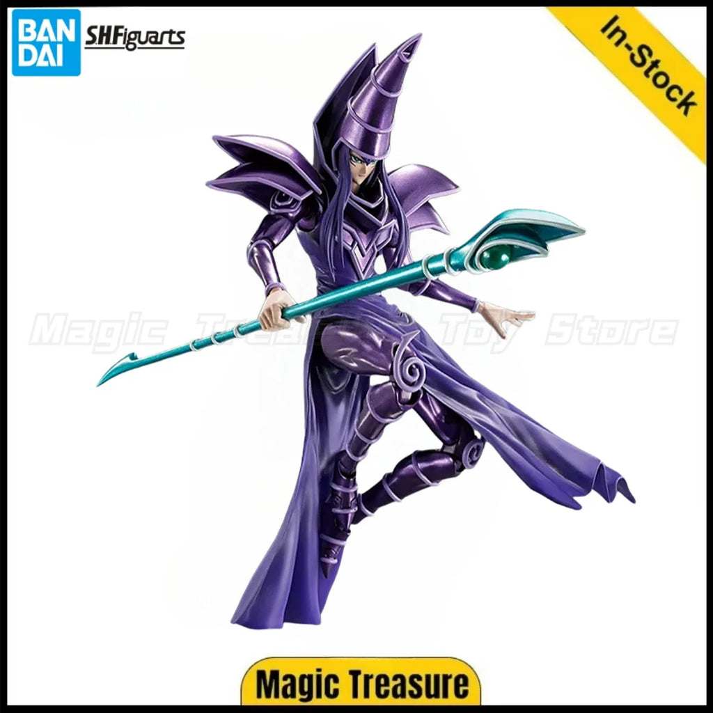 【In stock】 Original SHF Yu-Gi-Oh! Duel Monsters Black Magician Action Figure Model Toy Ornament