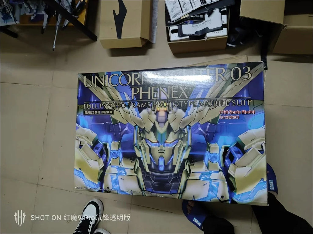 Daban PG 1/60 Unicorn 03 Phenex Model Kit - Assembly Action Figure Plastic Model Customized Collection Toy for Kids Gifts