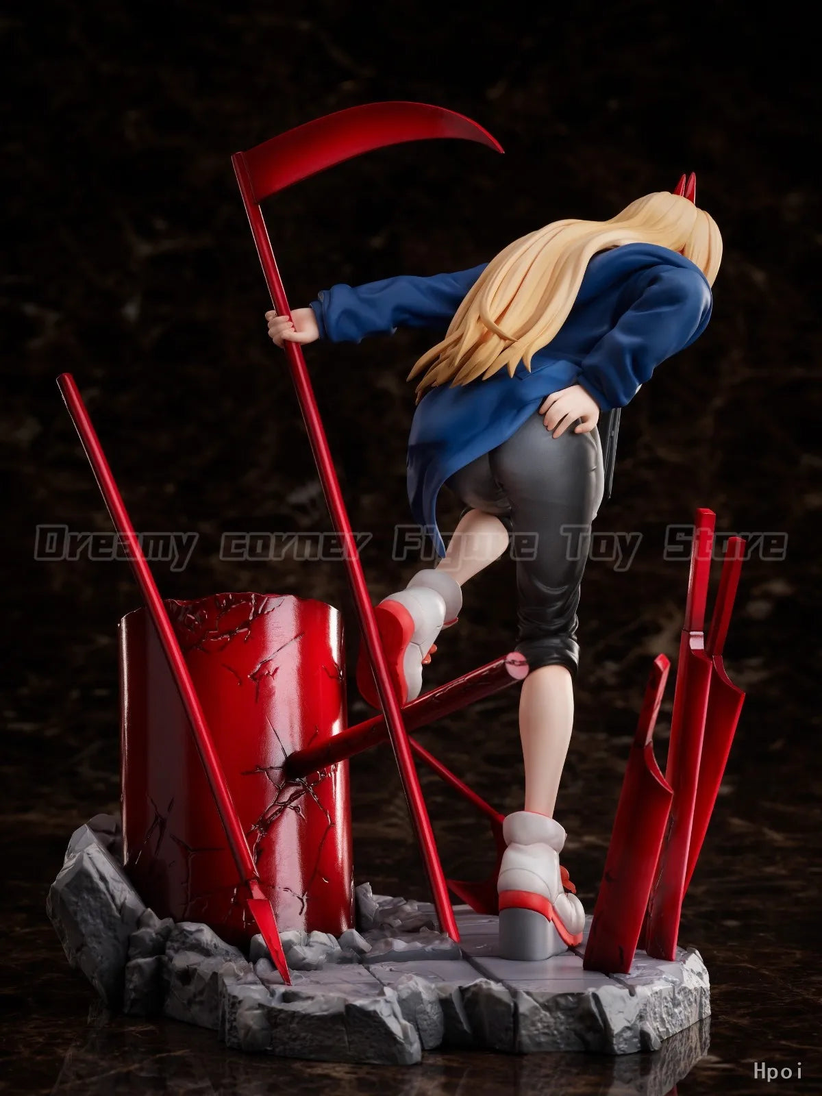 【In Stock】Original F:NEX MAPPA CHAINSAW MAN POWER 1/7 Scale Figure Model Collection Toy