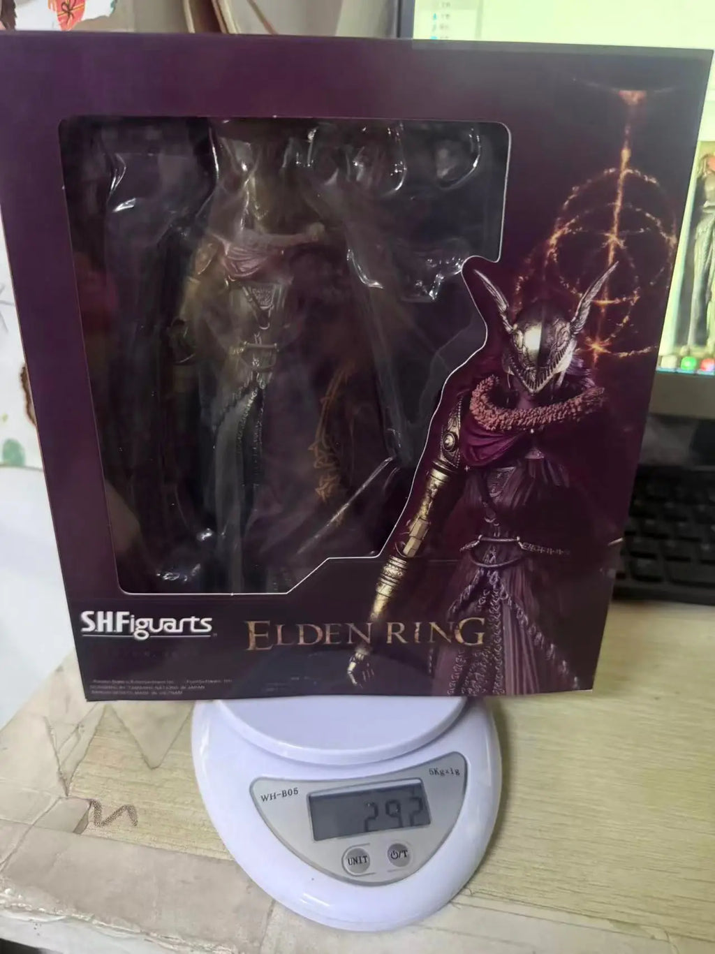 The Elden Ring S.H.Figuarts Shf Malenia Blade Of Miquella Action Figures Pvc Statue Model Collection Room Decora Desk Toys Gift