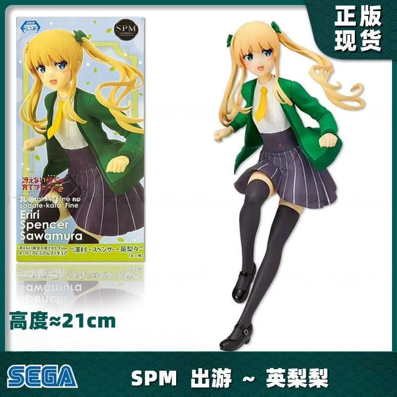 Genuine Sega Luminasta Megumi Kato Casual Wear Prize In Stock From Saekano How To Raise A Boring Girlfriend Anime Statue
