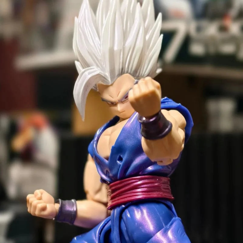 100% Original Bandai Dragon Ball Z 2025 SDCC S.H.Figuarts Exclusive Edition Son Gohan Beast SDCC Anime Action Models Toys Gifts