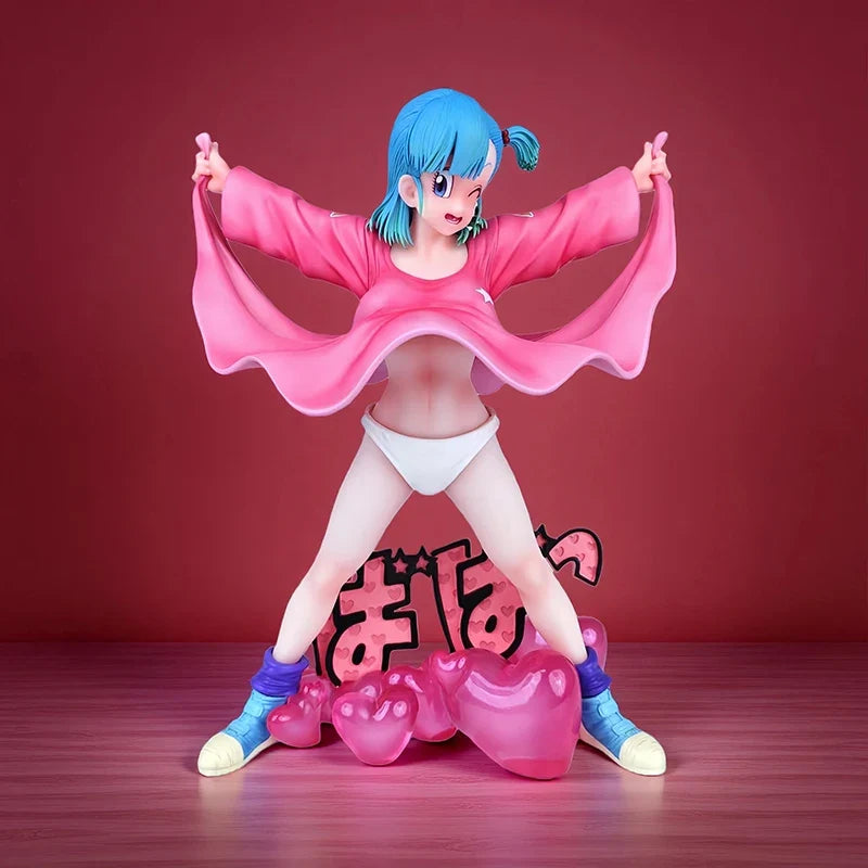 New Dragon Ball Z Bulma Figure Bulma Action Figures Model Pvc Statue Collection Dolls Desk Decoration Toys Kids Christmas Gifts