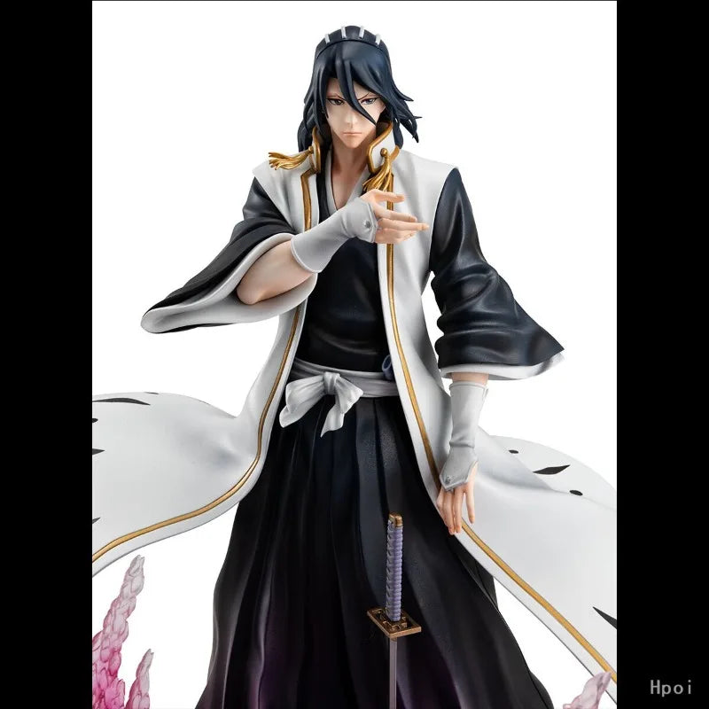 '-In Stock Original MegaHouse BLEACH Kuchiki Byakuya Thousand Years of Blood War Anime Figure Model Gift Toys Collect