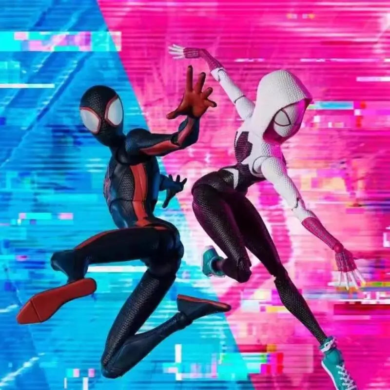 Original Brand New Bandai Banpresto Spider-Man Across The Spider Verse S H Figuarts Spider Gwen Miles Morales Spider Punk Toy