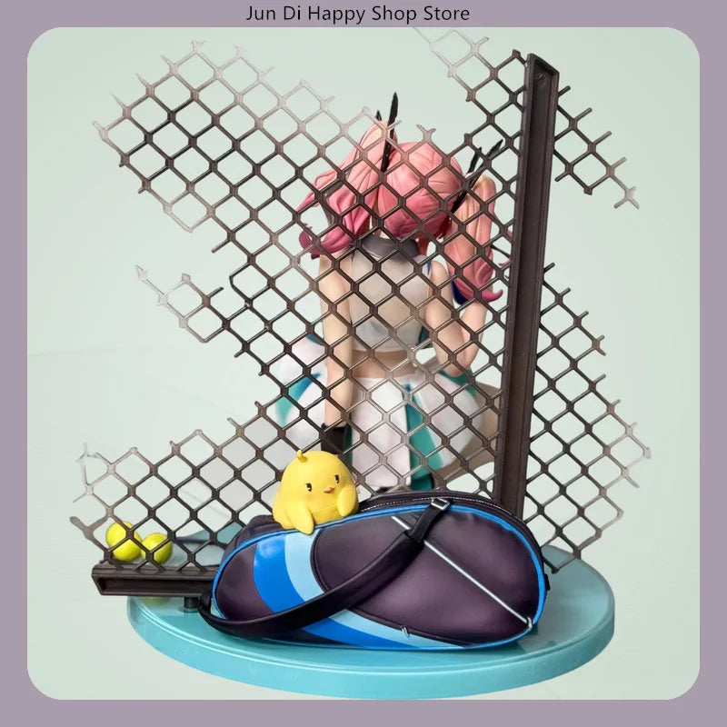 22cm Azur Lane Bremerton Tennis Girl Resting Pose Anime Figure Model Statue Collection Desktop Decoration Ornament Toy Gift