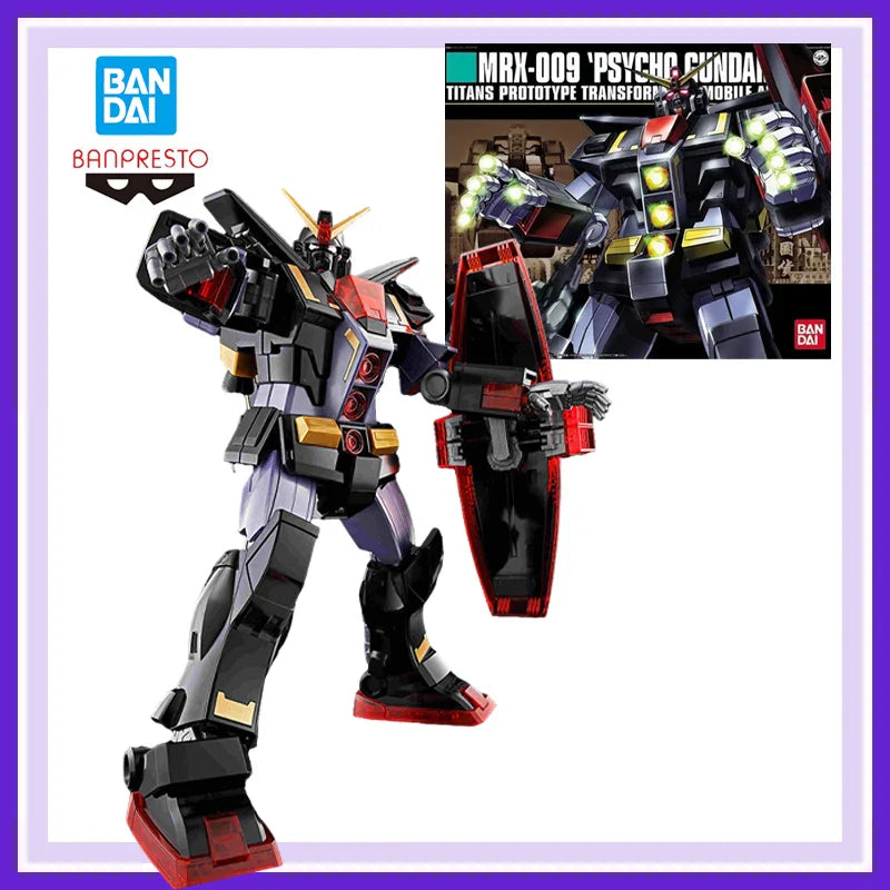 Original Neuware Neuprodukt Bandai Banpresto Hguc 049 1/144 Mrx-009 Psyco Gundam Plastikmodellbausatz Bewegliche Figur Spielzeug Geschenk