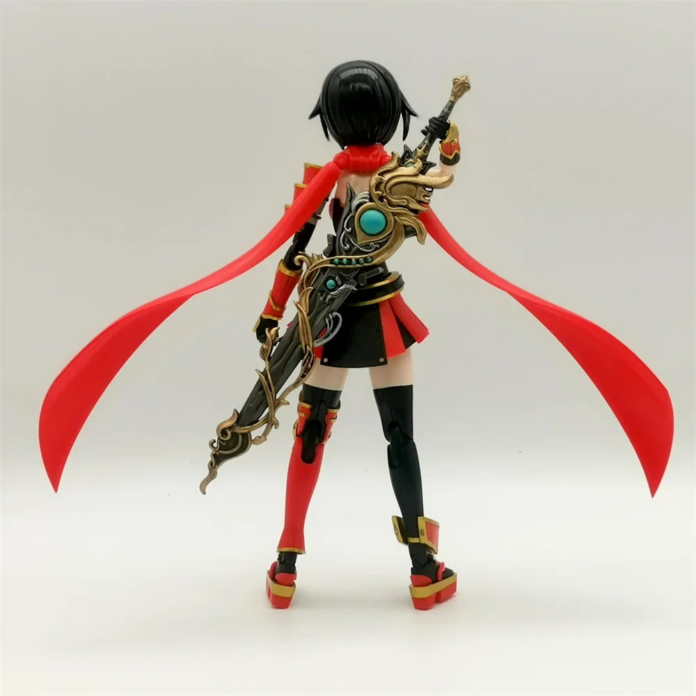 【No Figure】1/12 Scale Female Resin Unpainted Conversion Parts Ancient - Style Long Sword Fit Kotobukiya Model For Collection