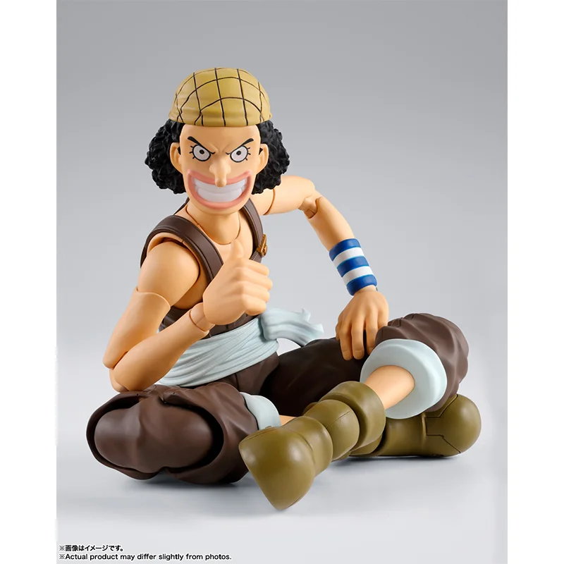 Original Bandai ONE PIECE S.H.Figuarts SHF Usopp Romance Dawn Anime Action Collection Figures Model Toys In Stock