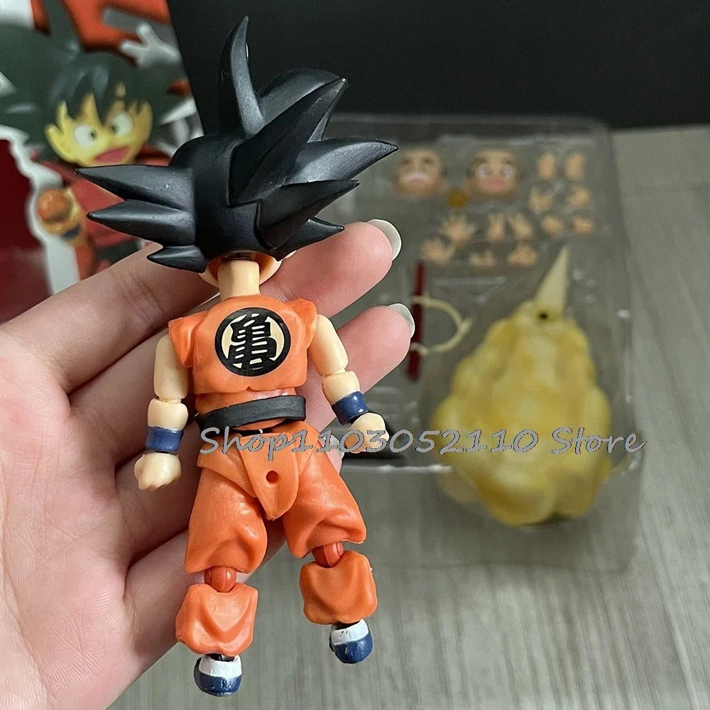 Dragon Ball Z Son Goku Figure Anime SHF Goku Gk Somersault Cloud Action Figurine Movable Collection Doll Model Toy Gifts