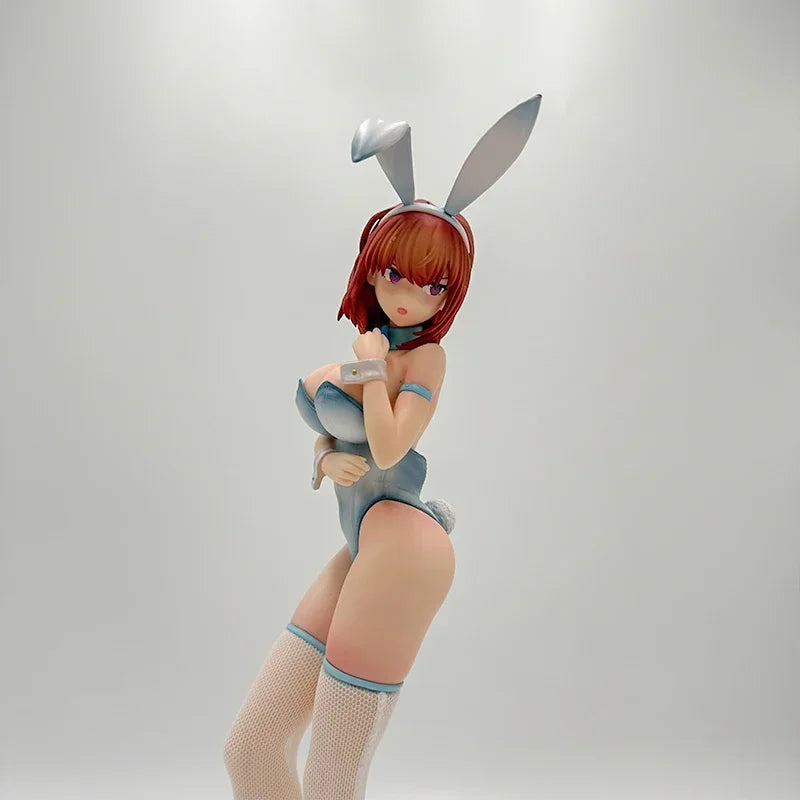 29cm Ikomochi Original Character Black Bunny Aoi Anime Girl Figure White Bunny Natsume Action Figure Adult Sexy Model Toys Gifts
