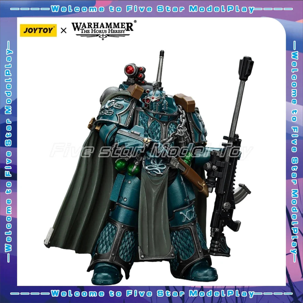 [In Stock] Original JOYTOY Warhammer 40K Alpha Legion Exodus 'The One Who Is Many 1/18 Action Figures Anime Models Toys Gifts