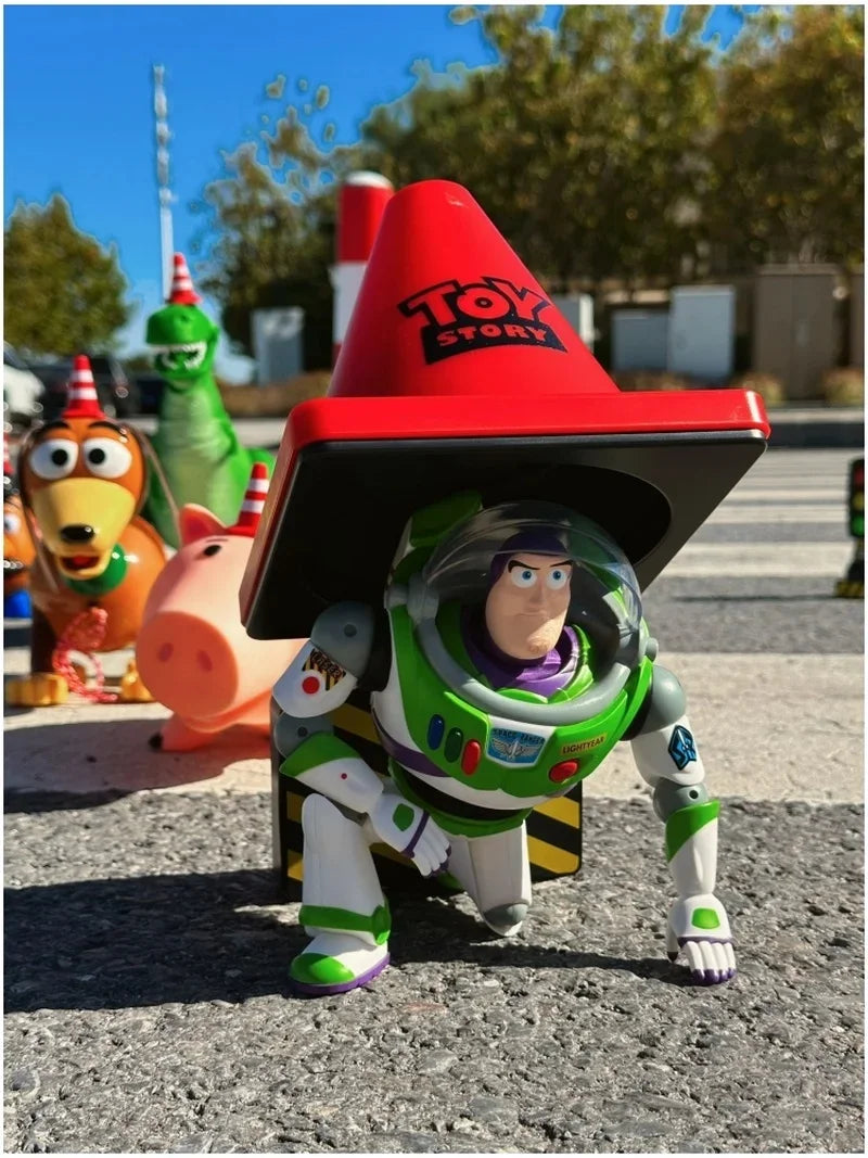 Buzz Lightyear Roadblock Night Light Toy Story Series 3D Lamp Ornamnet Collection Toys Gift for Kid