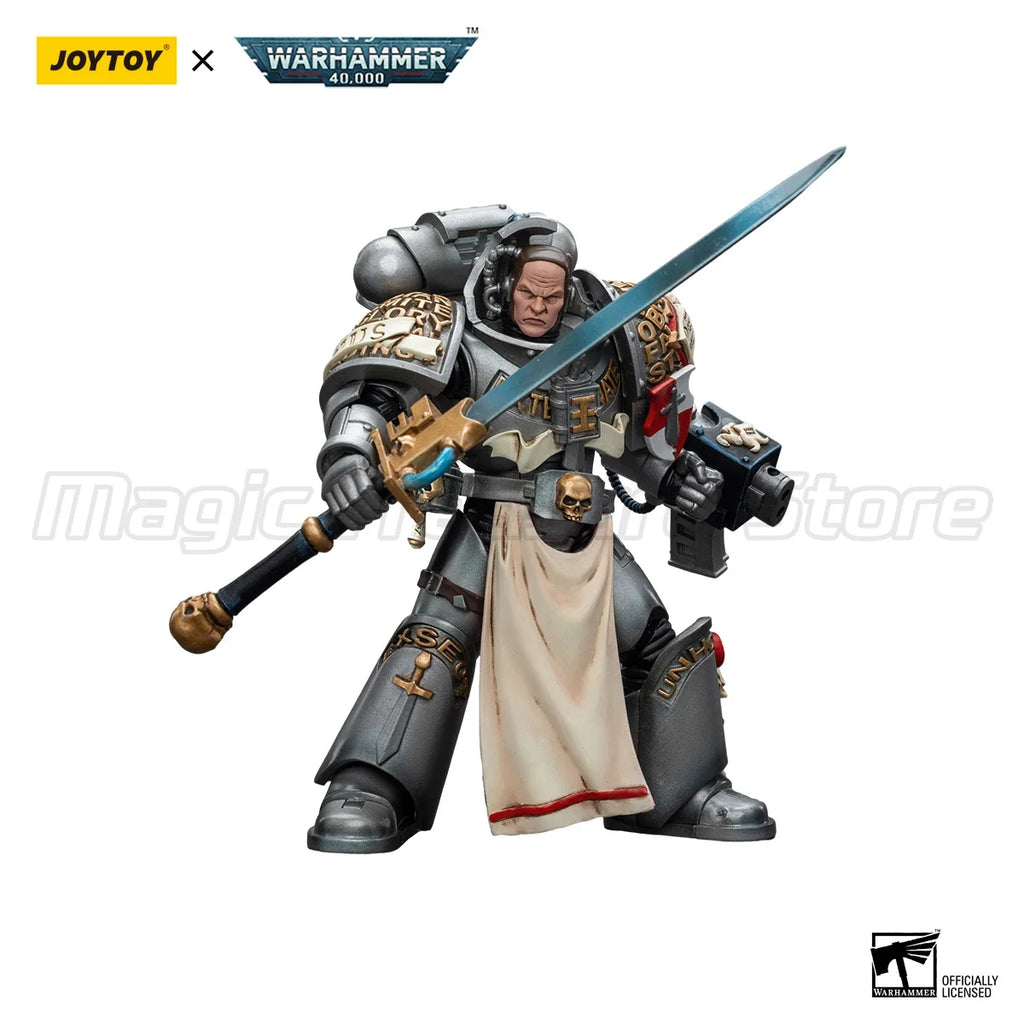【MT】JOYTOY Warhammer 40K Grey Knights Strike Squad Justicar Model Toy  1/18 Action Figure