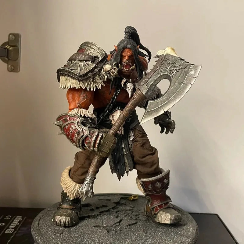 Hero Toys Hellscream Tribal War Song Great Chief Chieftain Orc Warrior 1/10 Action Figure Model Doll Toys In Stock
