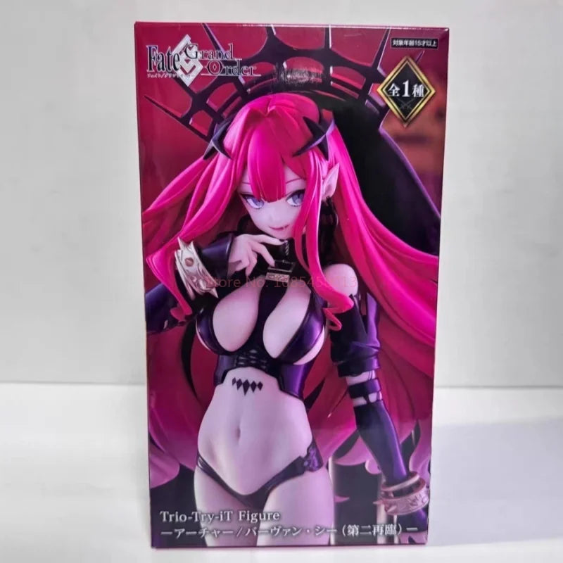 New Original Furyu Fate Grand Order Trio-Try-It Figure Fairy Knight Tristan Baobhan Sith Anime Figure Desktop Ornament Model Toy