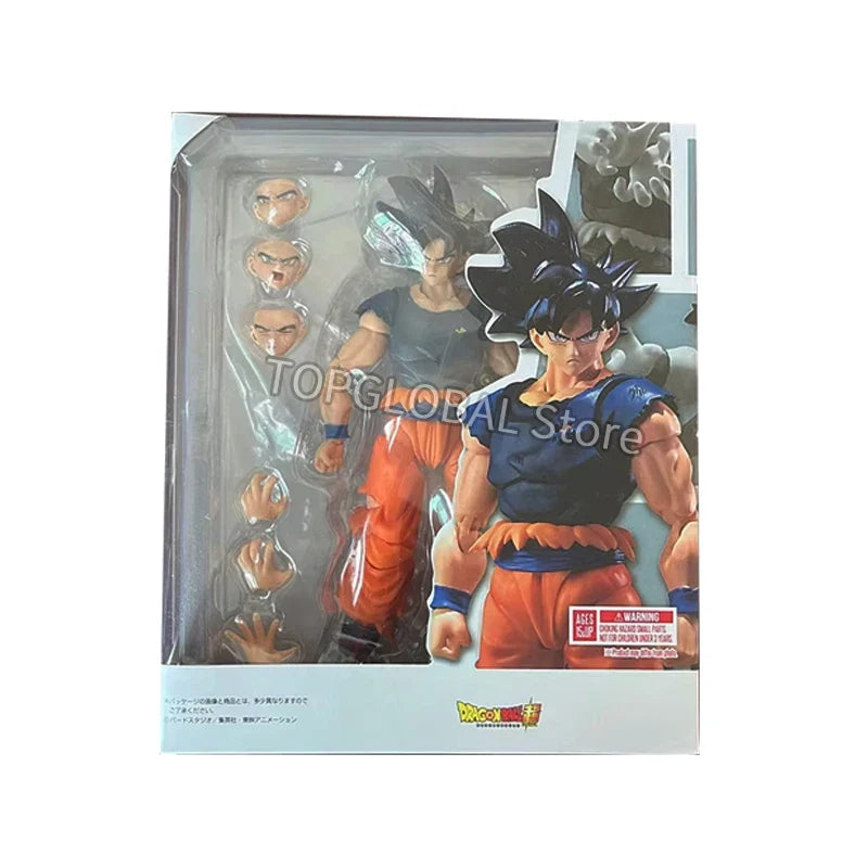 16cm Dragon Ball Figures Super Son Goku Migatte No Goku Kizashi Action Figure Gbz Joint Movable Collection Doll Birthday Gift