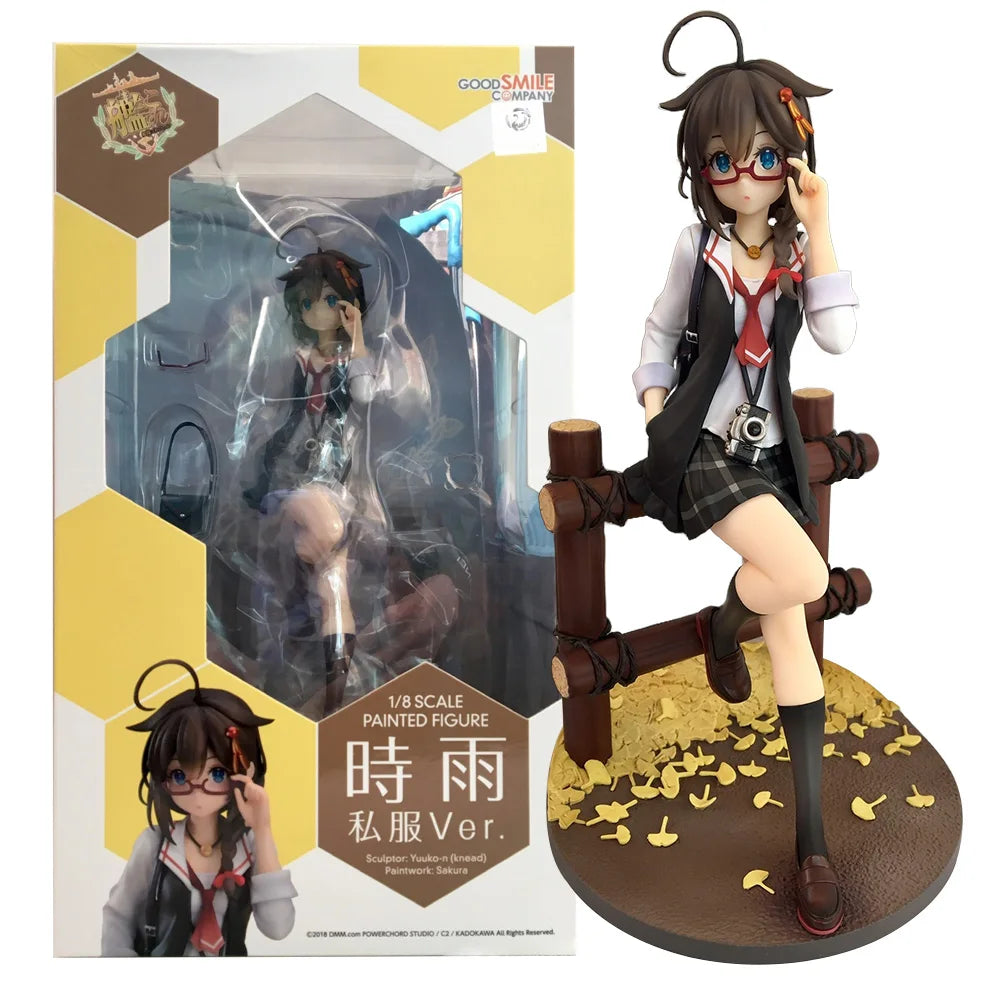 23CM Anime Azur Lane IJN Shigure Figure Private Server Dress Up Ver Model Toy Gift Collection Action Figure PVC