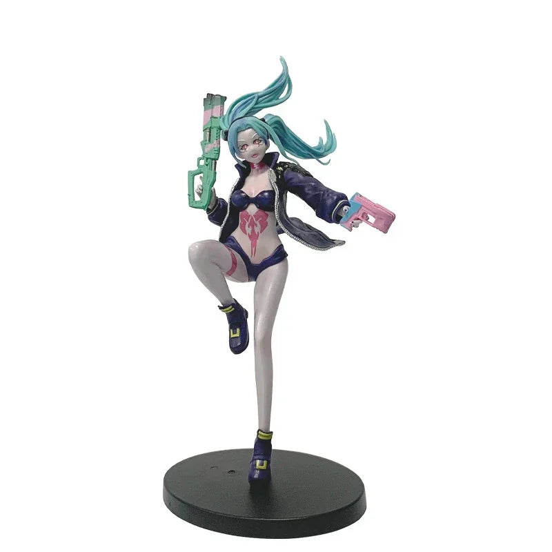 23CM Anime Game Cyberpunk: Edgerunners Rebecca Figure Standing Anime Model Toy Gift Lucy Collection David Martinez Aciton Figure