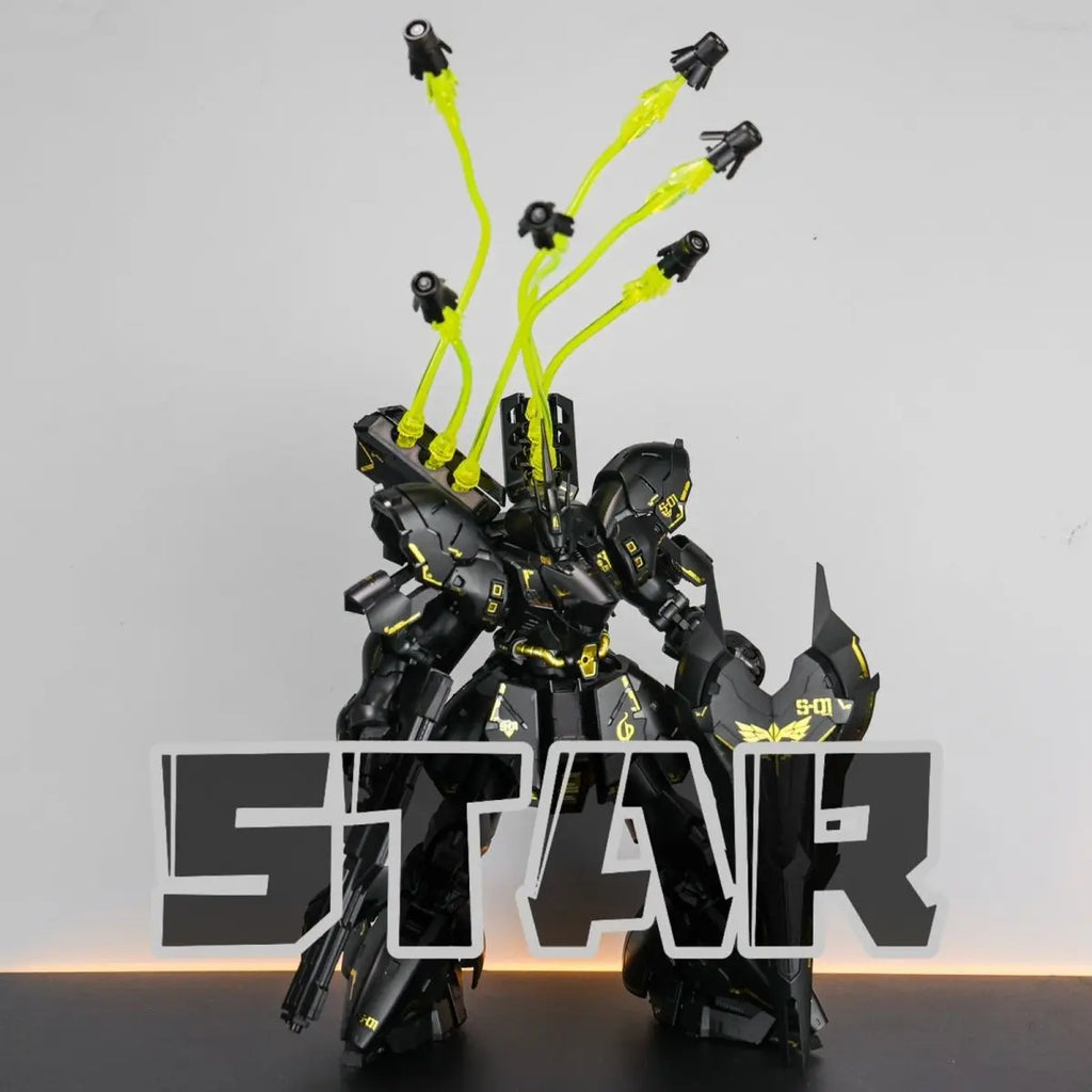 STAR Model 1/144 RG MSN-04 Sazabi black Assembly Model Kits Anime Action Figure Robot Plastic robot Model Gifts Toys