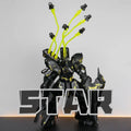 STAR Model 1/144 RG MSN-04 Sazabi black Assembly Model Kits Anime Action Figure Robot Plastic robot Model Gifts Toys