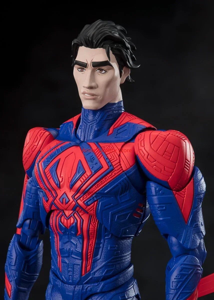 In Stock Original SH Figuarts SHF SpiderMan 2099 Spider Man Across The Spider Verse Action Figures Anime Figure Model Toy