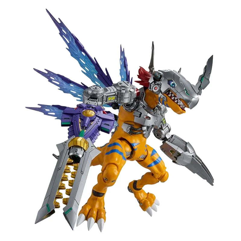 Spot Direct Delivery Bandai Original Digimon Adventure Anime Model FRS METALGREYMON VACCINE Action Figure Toys For Children