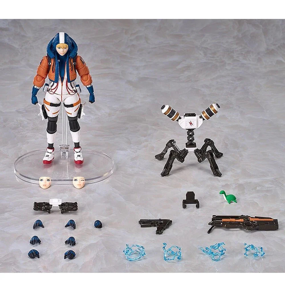 100% Original Good Smile Company Hyper X Body Apex Legends Wattson Nessie Anime Figure Action Figure Collection Series