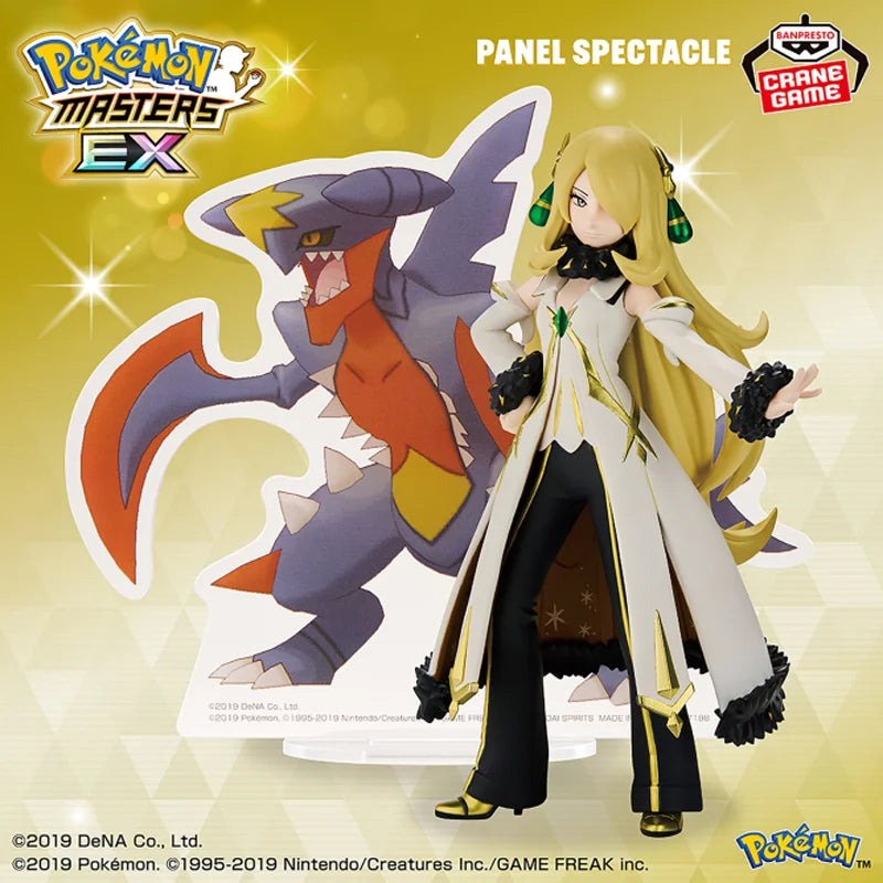 [German] Original auf Lager Bandai Banpresto Pokemon Masters EX Panel Spectacle Knakrack Cynthia Anime Figur Modell Spielzeug Geschenk