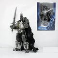 World of Warcraft Action Figure Lich King Arthas Death Knight Standing Frostmourne Model Animation Desktop Dolls Gift Kids Toys
