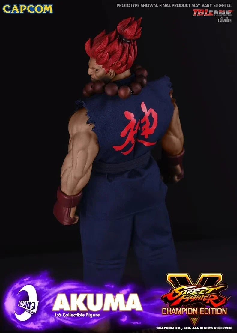 【Original】ICONIQ STUDIOS IQGS-05 Street Fighter V Akuma 1/6 Scale Action Figure Model Toys