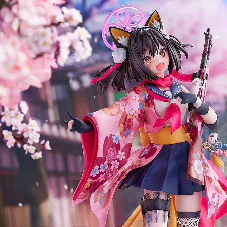 Model Toy Kuda Izuna Blue Archive Game Character Action Statue Sculpture Anime Cartoon Collectible Figurine Figures Presale