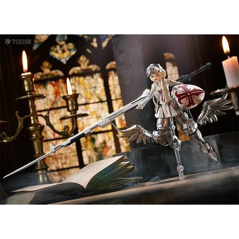Max Factory Genuine Max Plamax Model Series Godz Order Series GO-01 Yuri Godbuster and GO-02 Megumi Asmodeus Boy's Gift