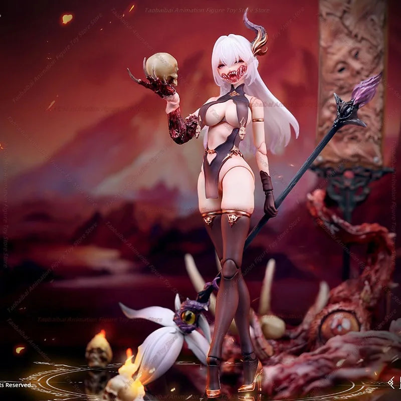 Eiifox&BearPanda Chinese Gods and Ghosts Series Painted Skin 1/12 Action Figure Painted Finished Action Figure