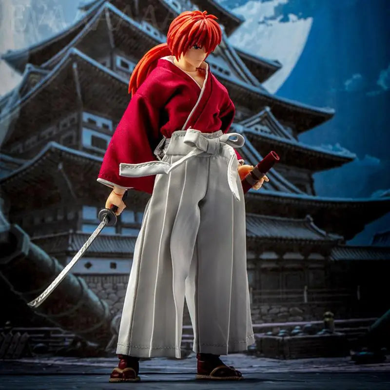 GT Dasin Model Rurouni Kensin / Kenshin Himura Sagara Sanosuke 1/10 SHF PVC Action Figure GT Model Greattoys In Stock