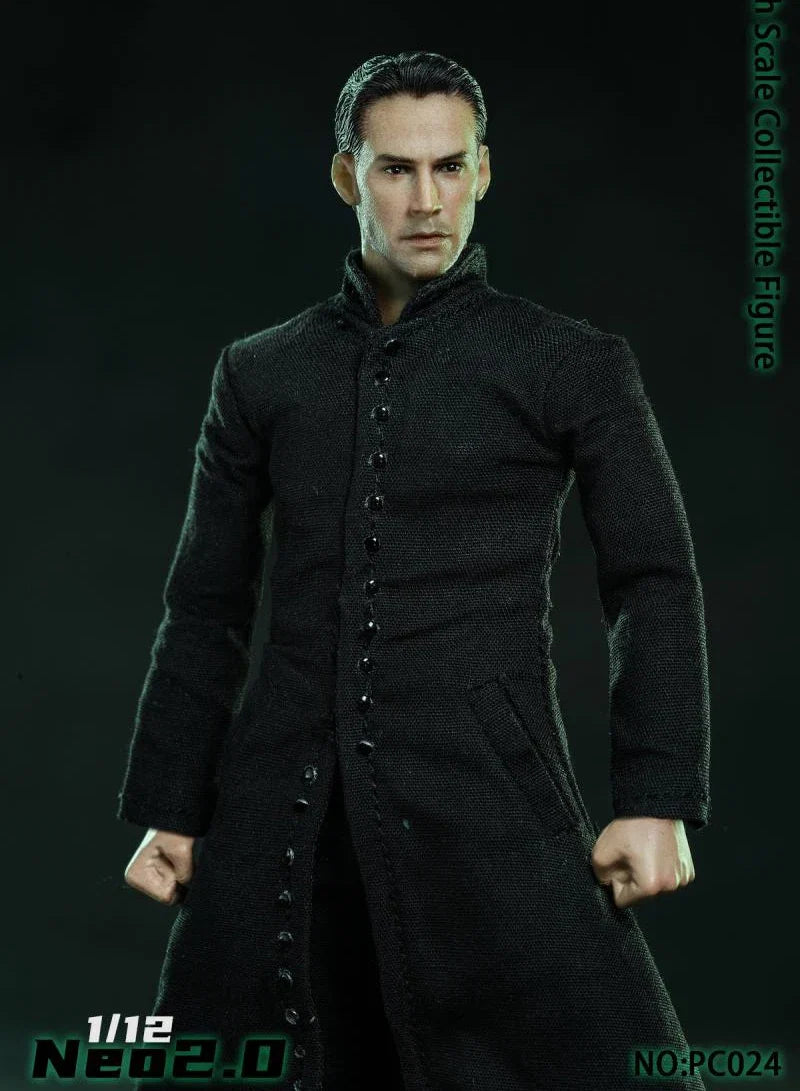 PCTOYS  PC024 1/12 Men Soldier Keanu Reeves Hacker Handsome Killer Empire Agent 6" Action Figure Body Toys
