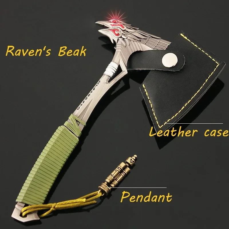 15cm/5.9in Apex Legends Heirloom Raven's Bite Axe Knife Toy Sword Cosplay Metal Knive Model Game Peripheral Kids Toy Gifts Boys