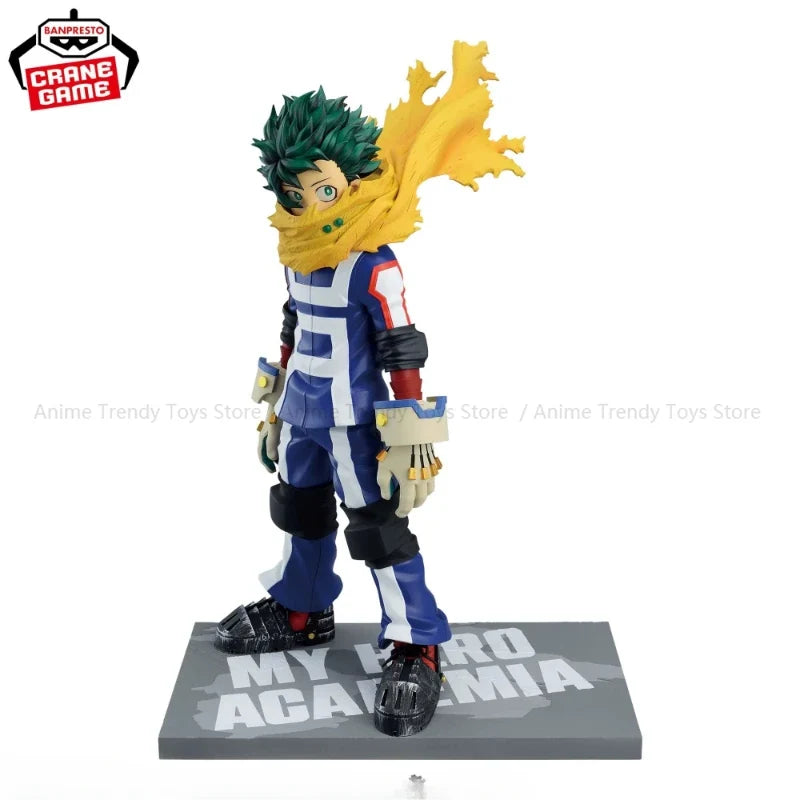 In Stock Original BANDAI BANPRESTO Izuku Midoriya Deku Anime 7th SEASON Action Figure PVC Model Collection Doll Gift WY
