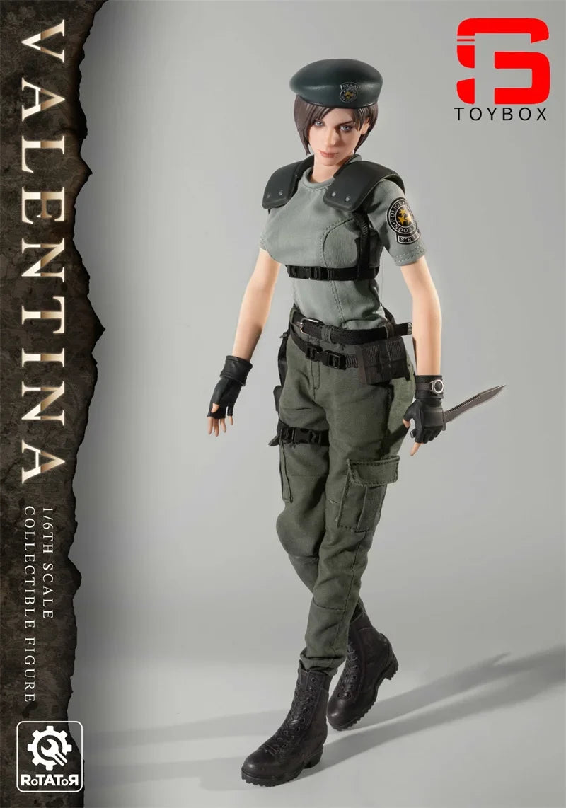 【2025 Q3】Rotator toys RT001 1/6 Valentina Movable Eyes Action Figure 12'' Female Soldier Figurine Full Set Collectible Model T