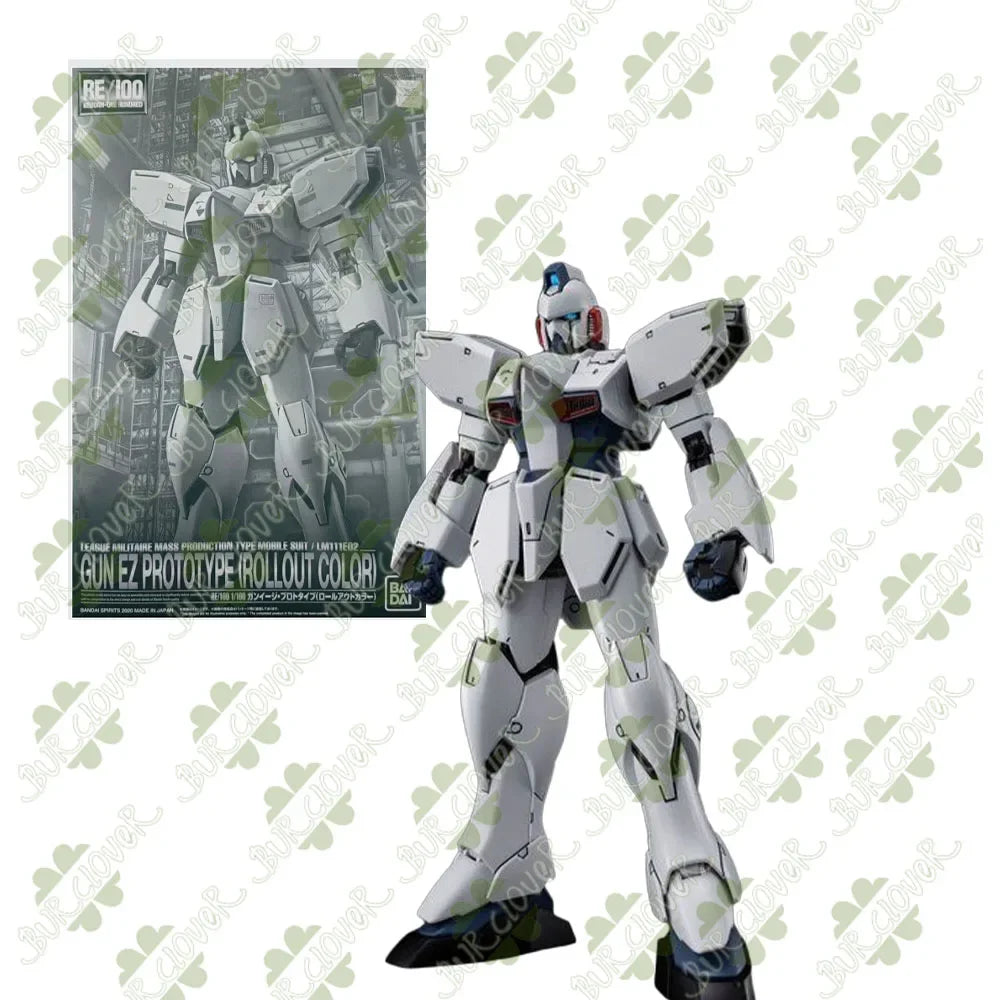 BANDAI Official GUNDAM RE Series 1/100 ZMT-S126G SHOKEW AMX-107R REBAWOO Limited & Special Versions Anime Action Figure