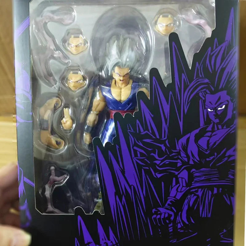 Dragon Ball Exclusive Edition Son Gohan Beast Action Figure PVC Movable Collection Anime Shf Super Saiyan Gohan Figurine Toys
