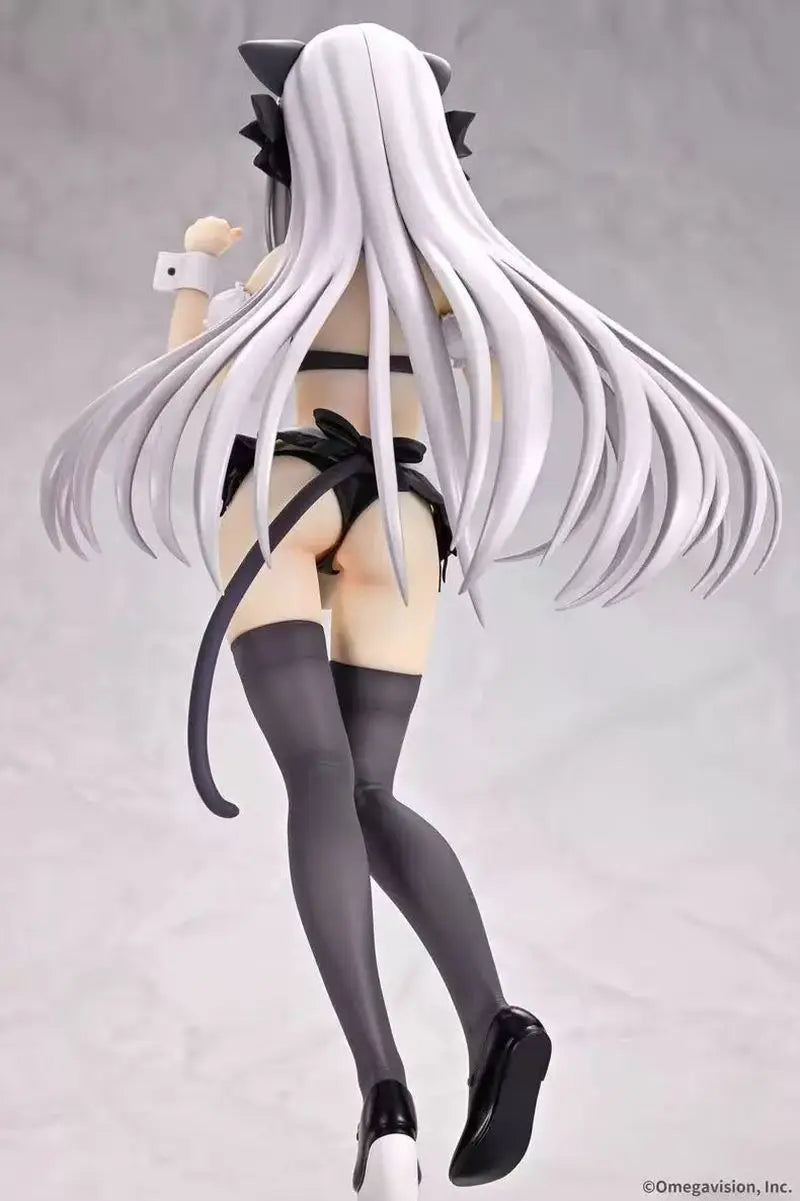 Omevision Sakuraguchi Temple Moon God Figure Cat Ear Maid Natural Color Statue Tsuki Ni Yorisou Otome No Sahou Otaku Otaku Gift