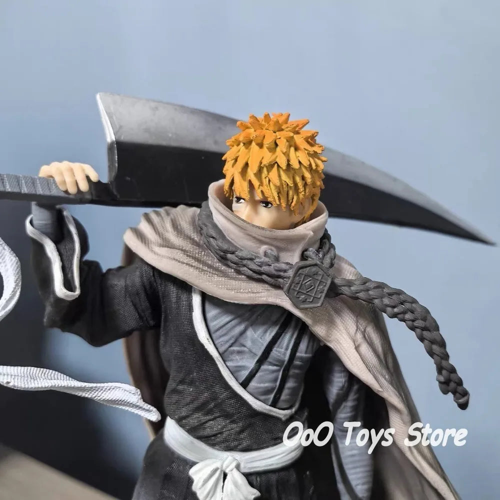 Anime Bleach Figure Kurosaki Ichigo Action Figures Pvc Statue Desktop Ornamen Collection Model Toys Gifts 33cm
